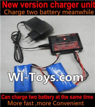 SYMA X8C X8W X8G Parts-30 Upgrade New version charger and balance charger-Can charge two battery at the same time For HD Camera SYMA X8 X8C X8W X8G Quadcopter UFO parts